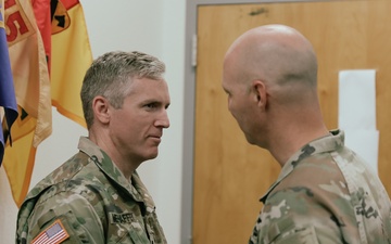Air Cav Soldiers from 2-227 Aviation Regiment are recognized during an award ceremony.