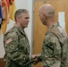 Air Cav Soldiers from 2-227 Aviation Regiment are recognized during an award ceremony.