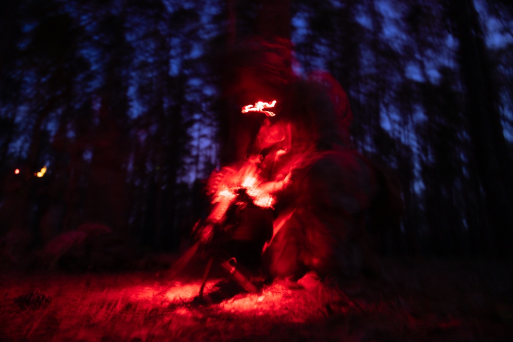 RTI ALC Course Conducts a Night Time Reconnaissance STX lanes