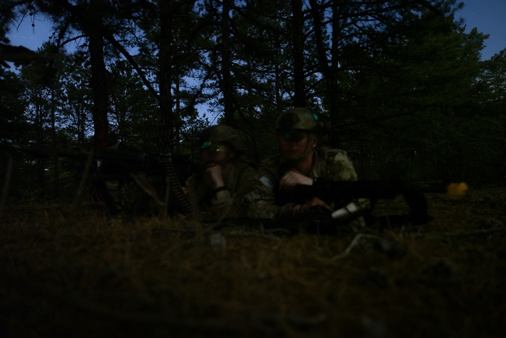 RTI ALC Course Conducts a Night Time Reconnaissance STX lanes
