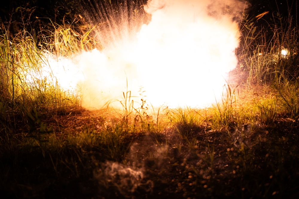 RTI ALC Course Conducts a Night Time Reconnaissance STX lanes