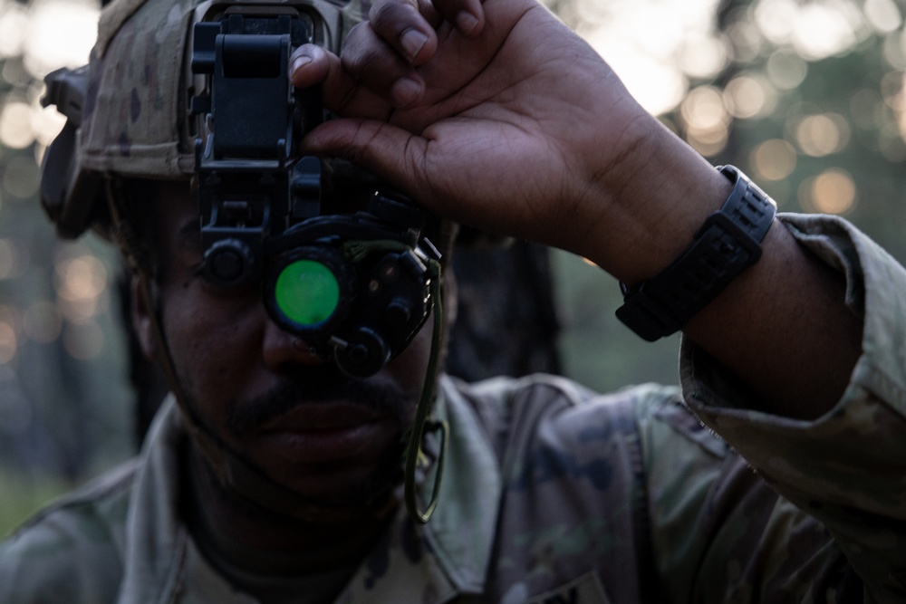 RTI ALC Course Conducts a Night Time Reconnaissance STX lanes