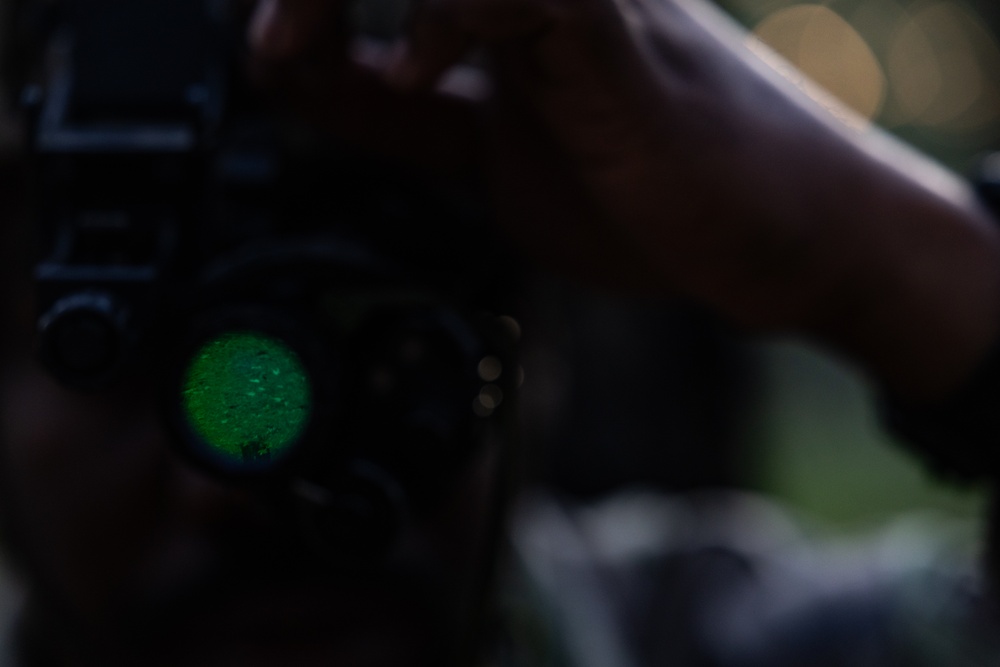 RTI ALC Course Conducts a Night Time Reconnaissance STX lanes