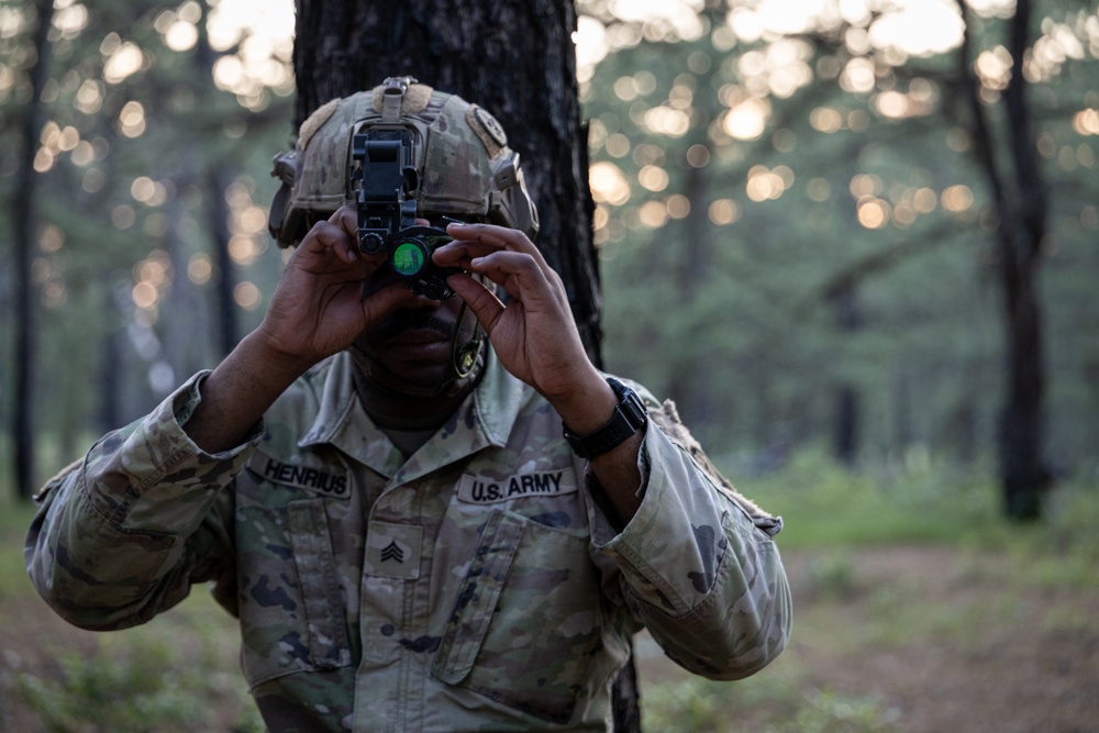 RTI ALC Course Conducts a Night Time Reconnaissance STX lanes