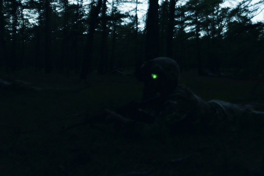 RTI ALC Course Conducts a Night Time Reconnaissance STX lanes