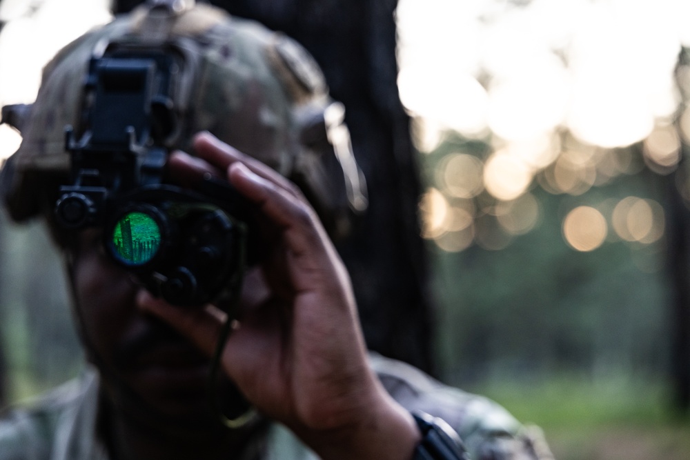 RTI ALC Course Conducts a Night Time Reconnaissance STX lanes