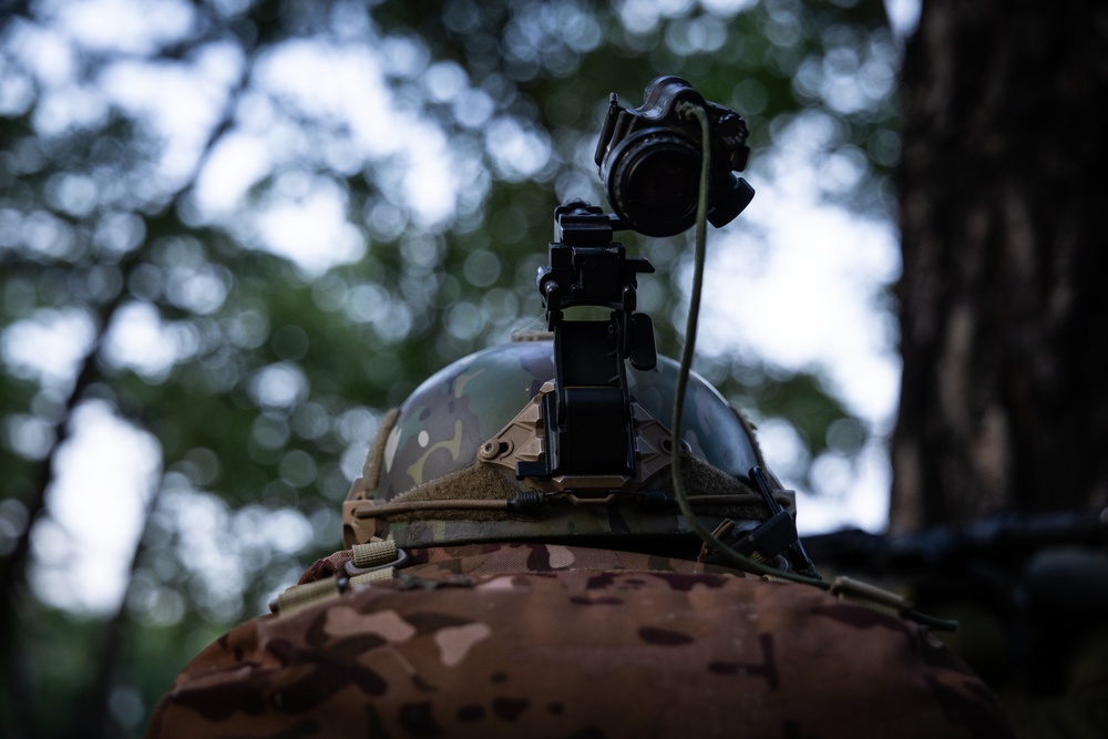 RTI ALC Course Conducts a Night Time Reconnaissance STX lanes