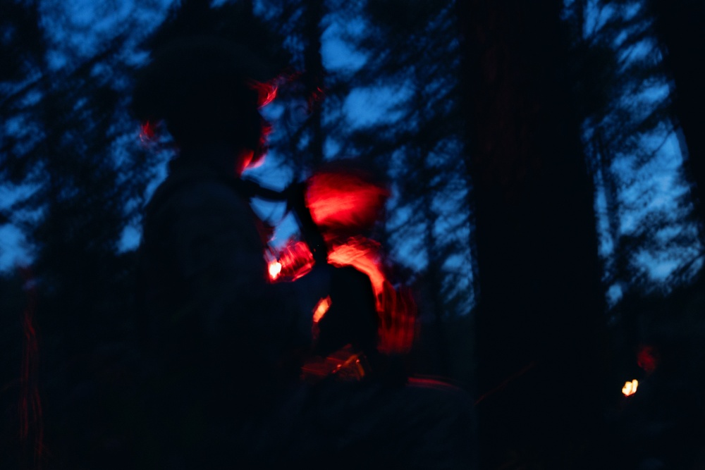RTI ALC Course Conducts a Night Time Reconnaissance STX lanes