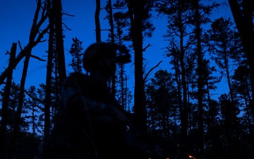 RTI ALC Course Conducts a Night Time Reconnaissance STX lanes