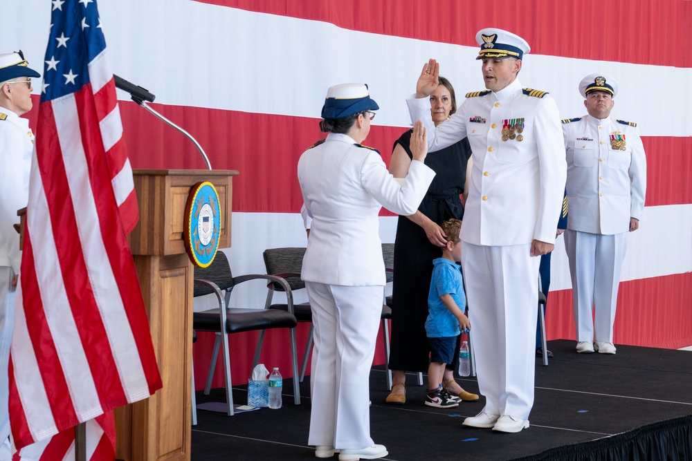 U.S. Coast Guard Base Cape Cod Change of Command