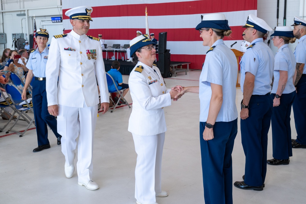 U.S. Coast Guard Base Cape Cod Change of Command