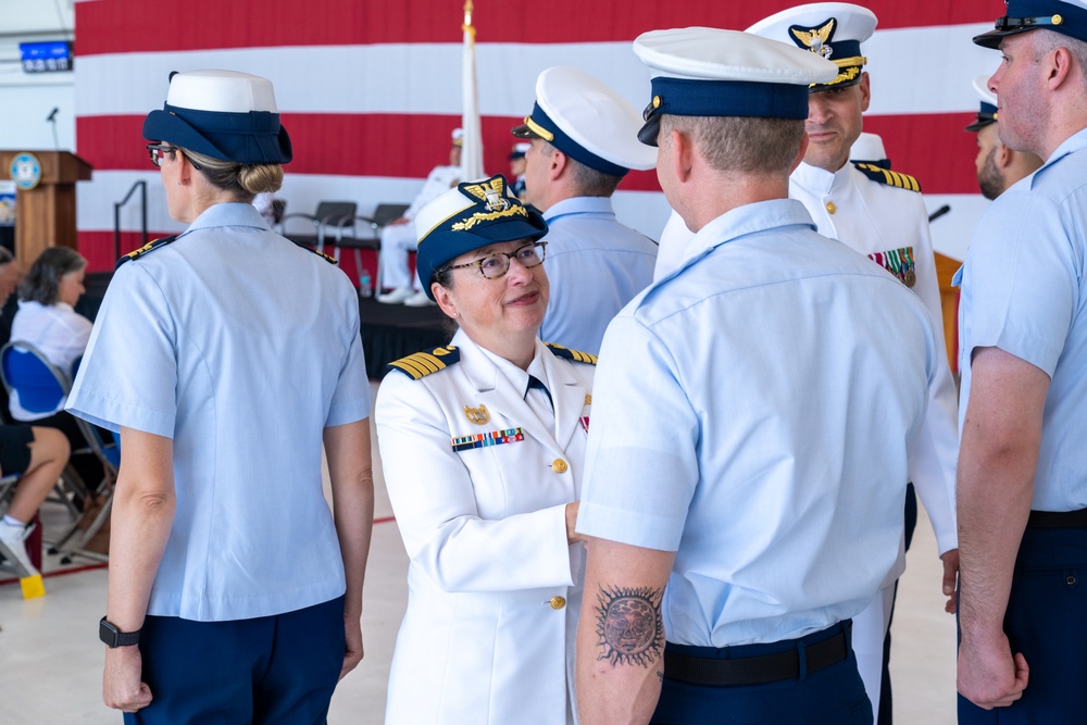 U.S. Coast Guard Base Cape Cod Change of Command