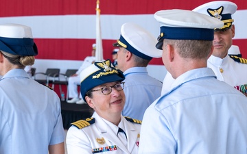 U.S. Coast Guard Base Cape Cod Change of Command