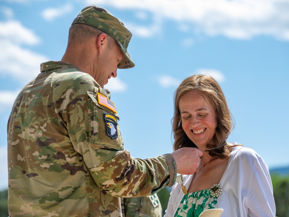 4th Combat Aviation Brigade Command Chief Warrant Officer Change of Responsibility Ceremony