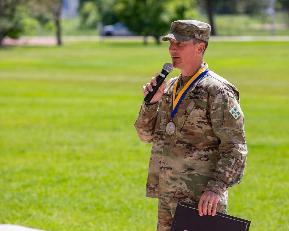 4th Combat Aviation Brigade Command Chief Warrant Officer Change of Responsibility Ceremony