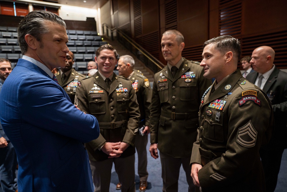 SD Delivers Remarks at Congressional Gold Medal Ceremony Honoring WWII Army Rangers
