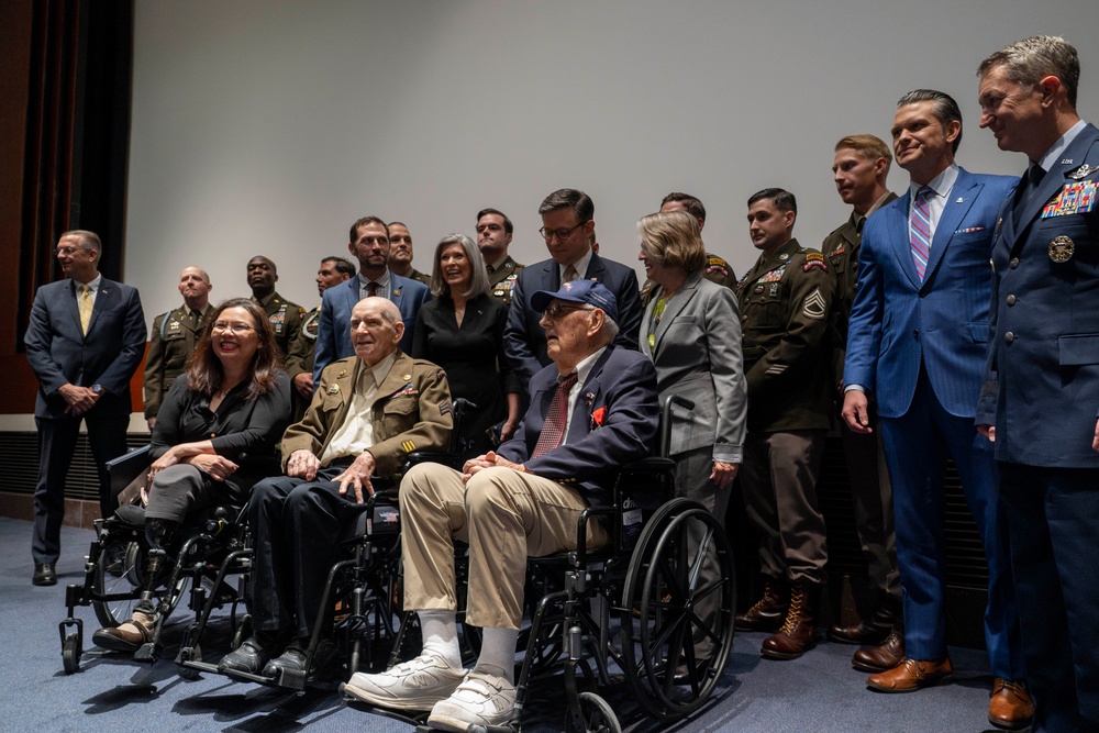SD Delivers Remarks at Congressional Gold Medal Ceremony Honoring WWII Army Rangers