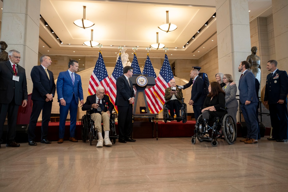 SD Delivers Remarks at Congressional Gold Medal Ceremony Honoring WWII Army Rangers