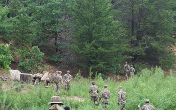 189th Security Forces Land Navigation in Wisconsin