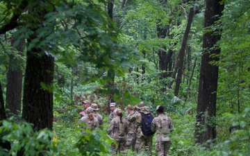 Security Forces Land Navigation Training in Wisconsin
