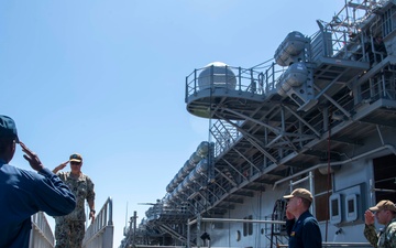 SWOBOSS Visits USS Essex, USS Russell