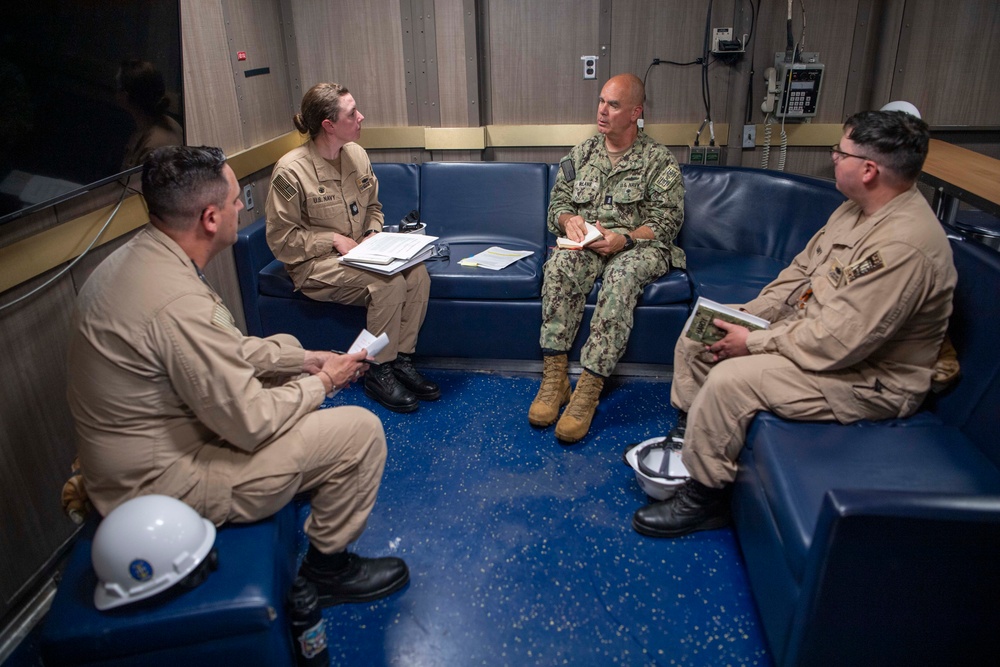 SWOBOSS Visits USS Essex, USS Russell