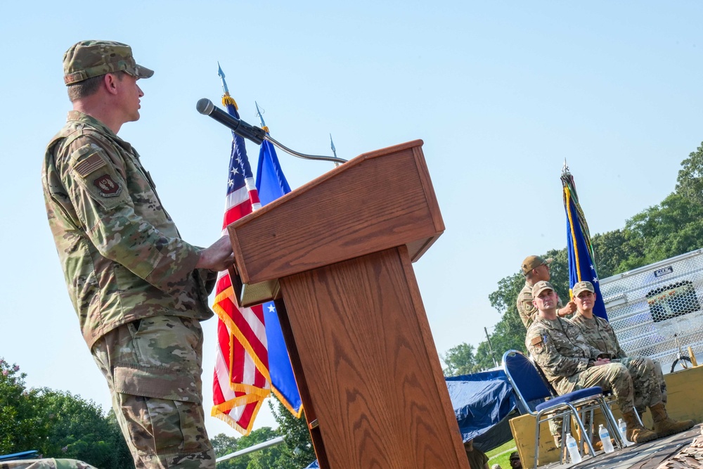 461st Air Control Wing holds change of command ceremony