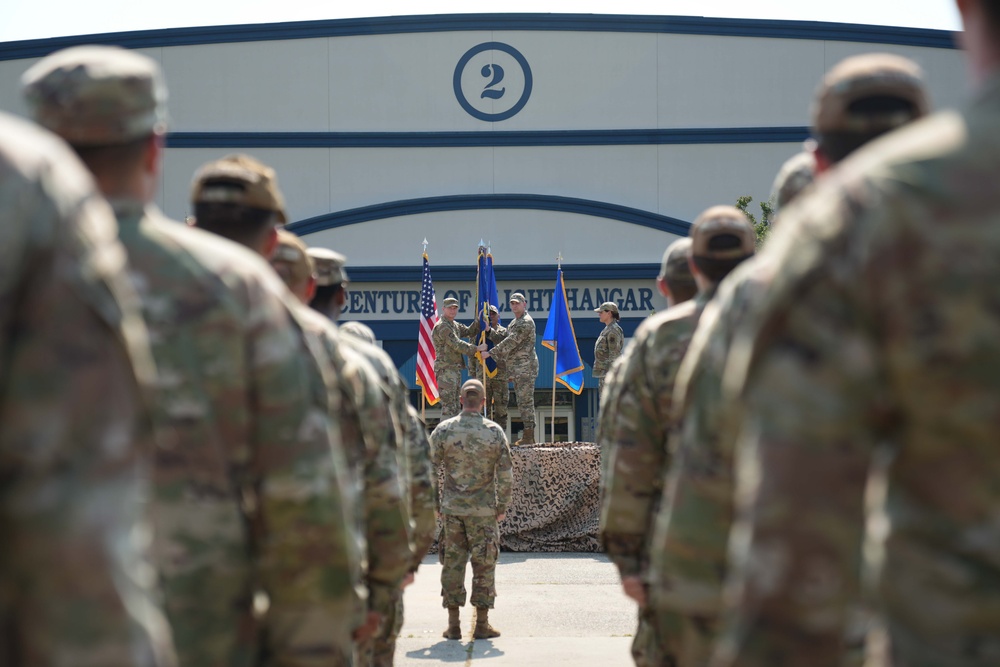 461st Air Control Wing holds change of command ceremony