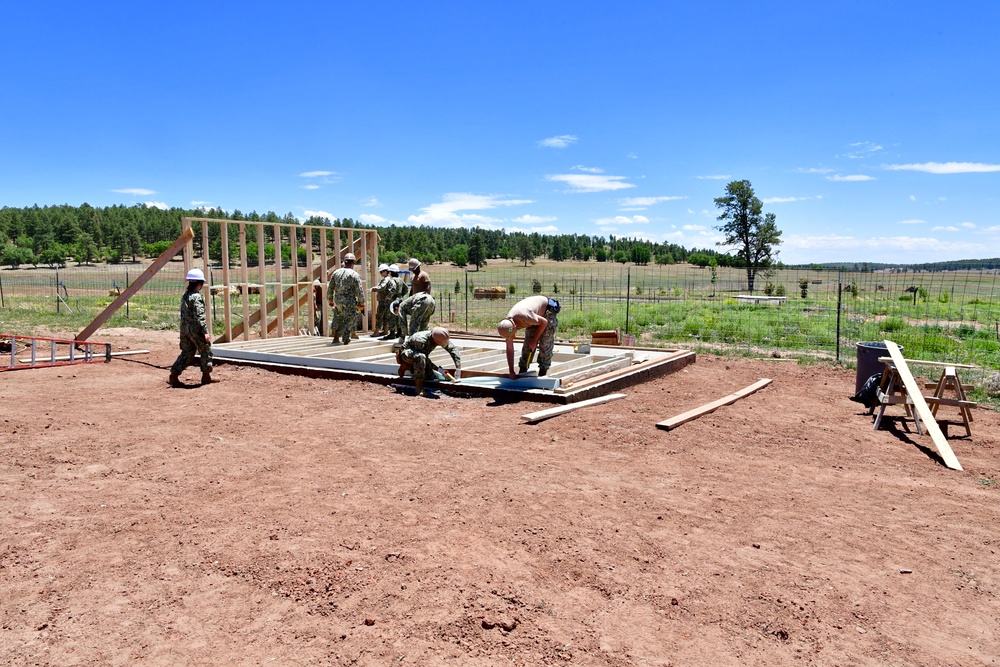 Senior DoD Leaders Observe Navy-Led Construction Efforts Supporting Gallup Community During Operation FOOTPRINT
