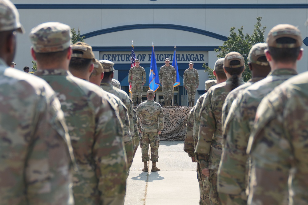 461st Air Control Wing holds change of command ceremony