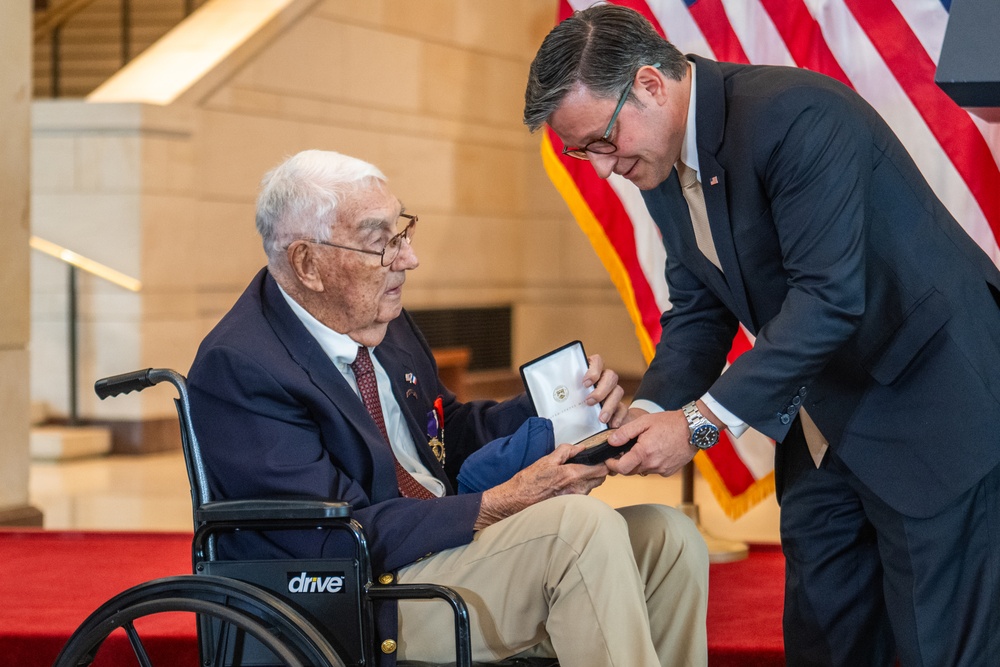 Congressional Gold Medals awarded to WWII Army Rangers