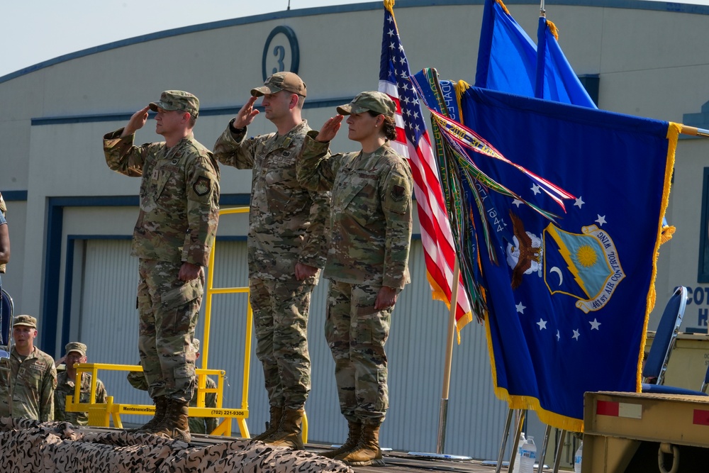 461st Air Control Wing holds change of command ceremony