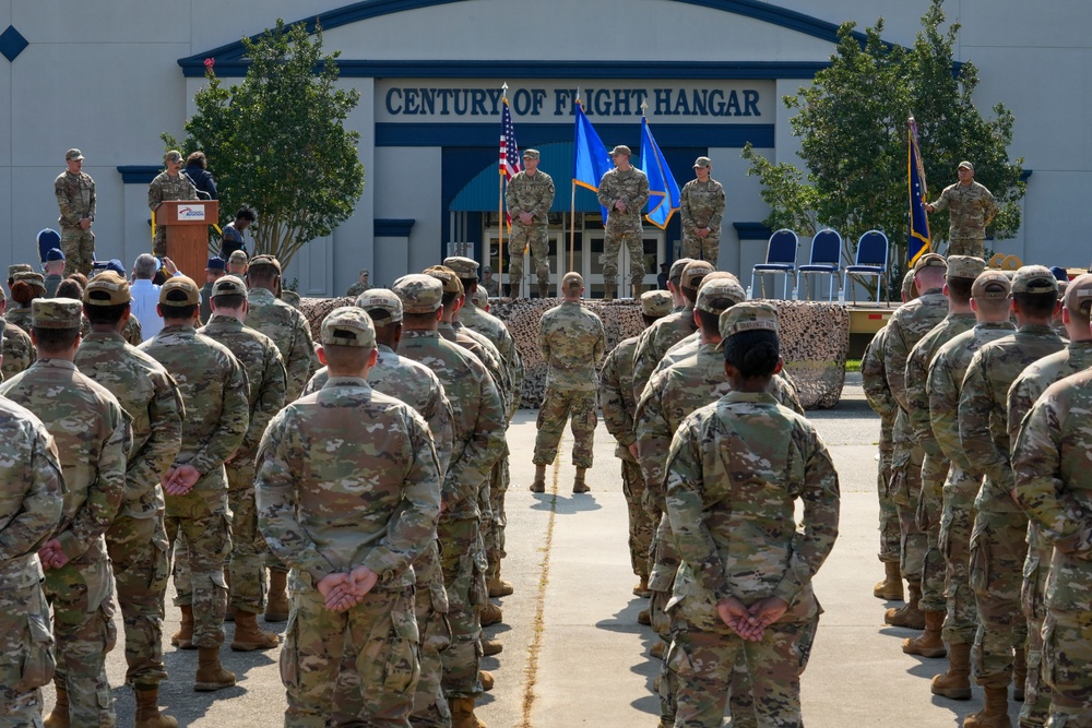 461st Air Control Wing holds change of command ceremony