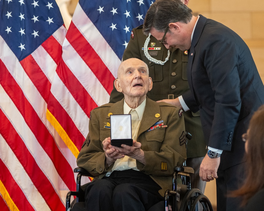 Congressional Gold Medals awarded to WWII Army Rangers