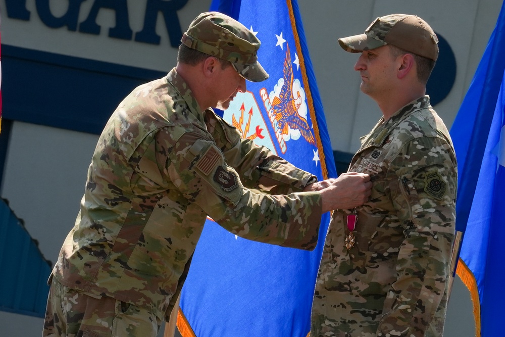 461st Air Control Wing holds change of command ceremony