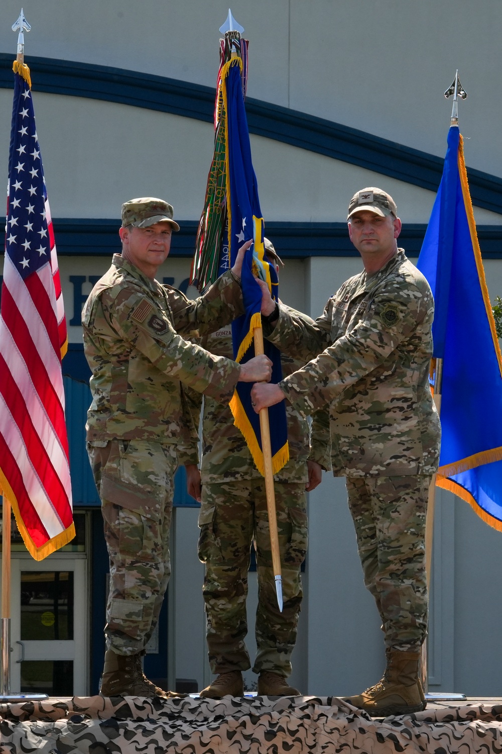 461st Air Control Wing holds change of command ceremony
