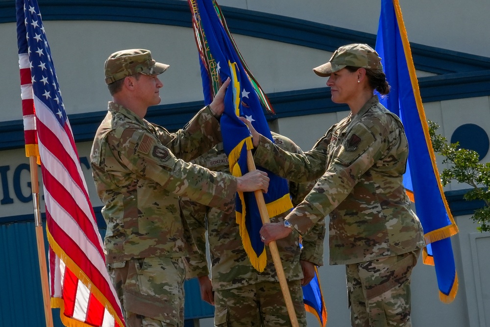 461st Air Control Wing holds change of command ceremony