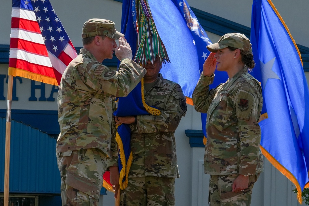 461st Air Control Wing holds change of command ceremony