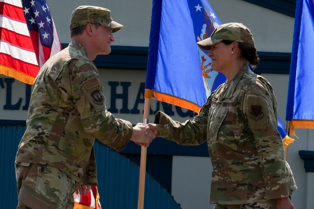 461st Air Control Wing holds change of command ceremony