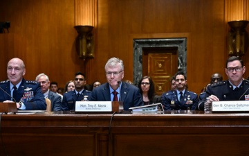 SecAF Meink, CSAF Allvin, CSO Saltzman testify at SAC-D