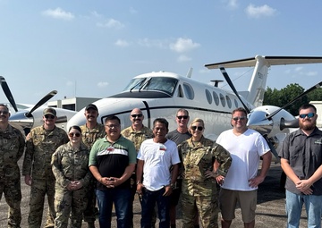 Chief Warrant Officer Circles the Globe in C-12 Huron