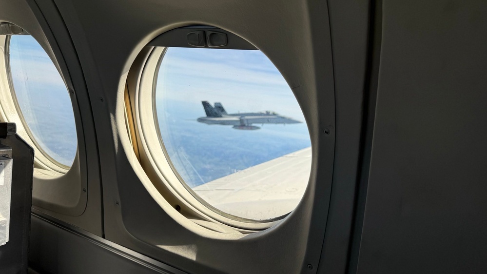 Chief Warrant Officer Circles the Globe in C-12 Huron