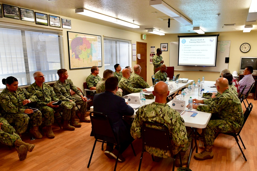 Senior DoD Leaders Observe Navy-Led Construction Efforts Supporting Gallup Community During Operation FOOTPRINT