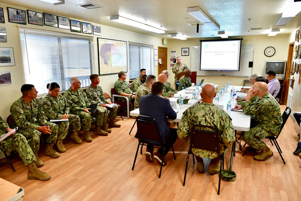 Senior DoD Leaders Observe Navy-Led Construction Efforts Supporting Gallup Community During Operation FOOTPRINT