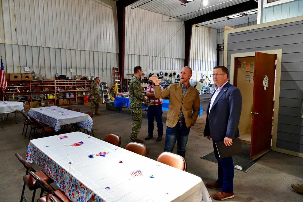 Senior DoD Leaders Observe Navy-Led Construction Efforts Supporting Gallup Community During Operation FOOTPRINT