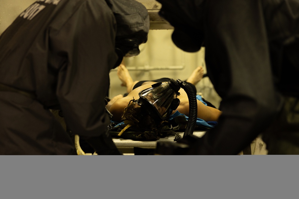 31st MEU | CBRN decontamination training