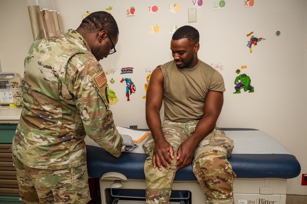 Airmen Maintain Mission Readiness by Being Vaccinated