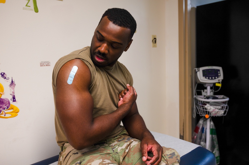 Airmen Maintain Mission Readiness by Being Vaccinated