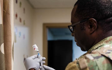 Airmen Maintain Mission Readiness by Being Vaccinated