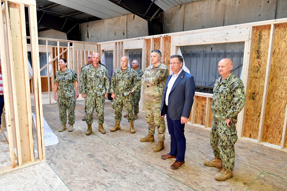 Senior DoD Leaders Observe Navy-Led Construction Efforts Supporting Gallup Community During Operation FOOTPRINT